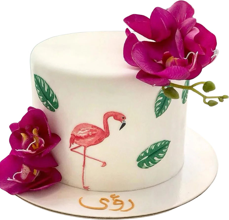 Flamingo Cake